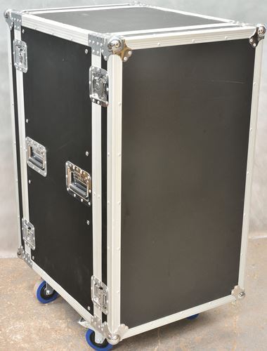 various-Trojan wheeled rack flightcase